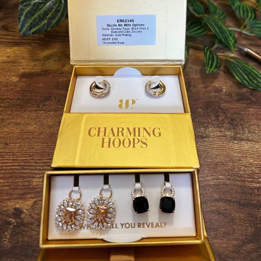Bomb Party Charming Hoops Gold